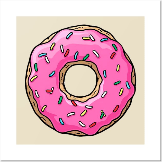 Donut Wall Art by WordFandom